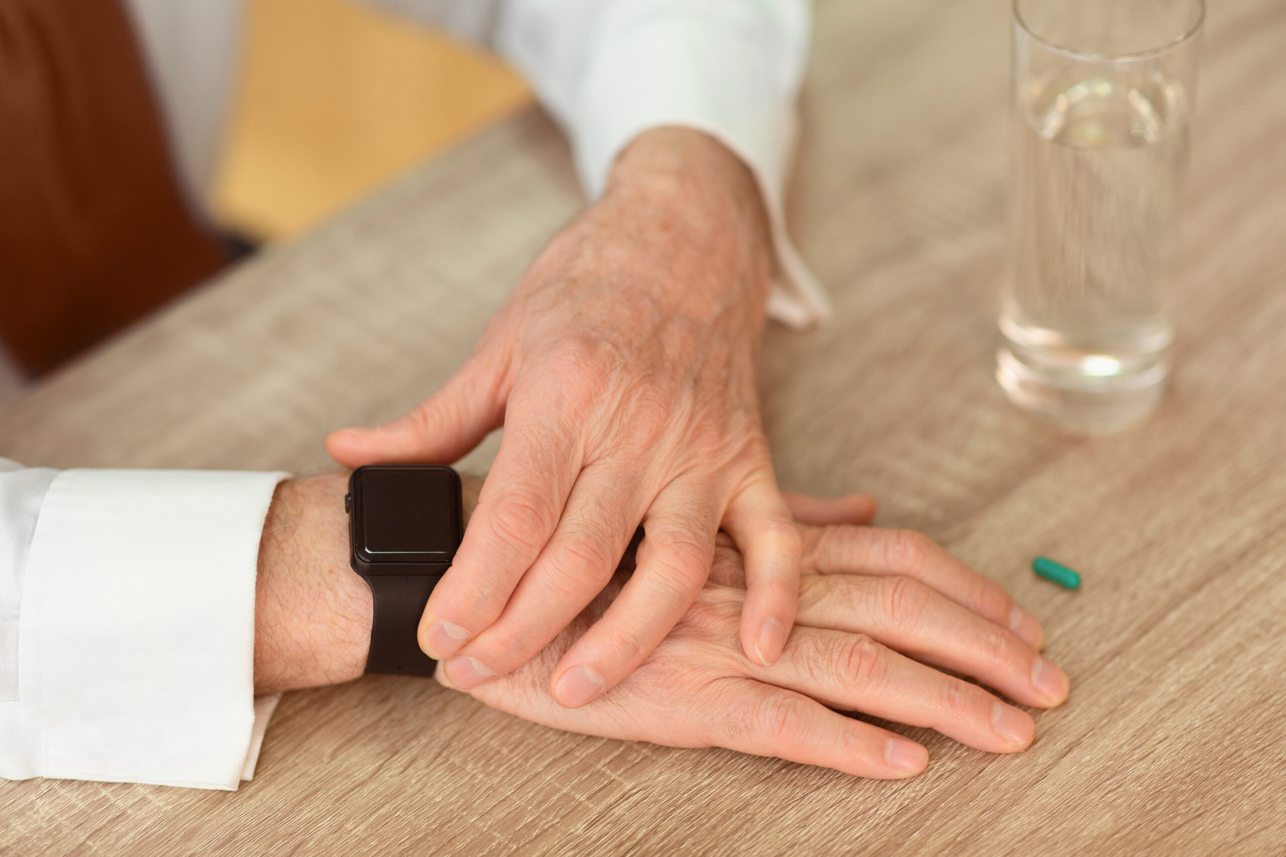 Man checking finasteride schedule